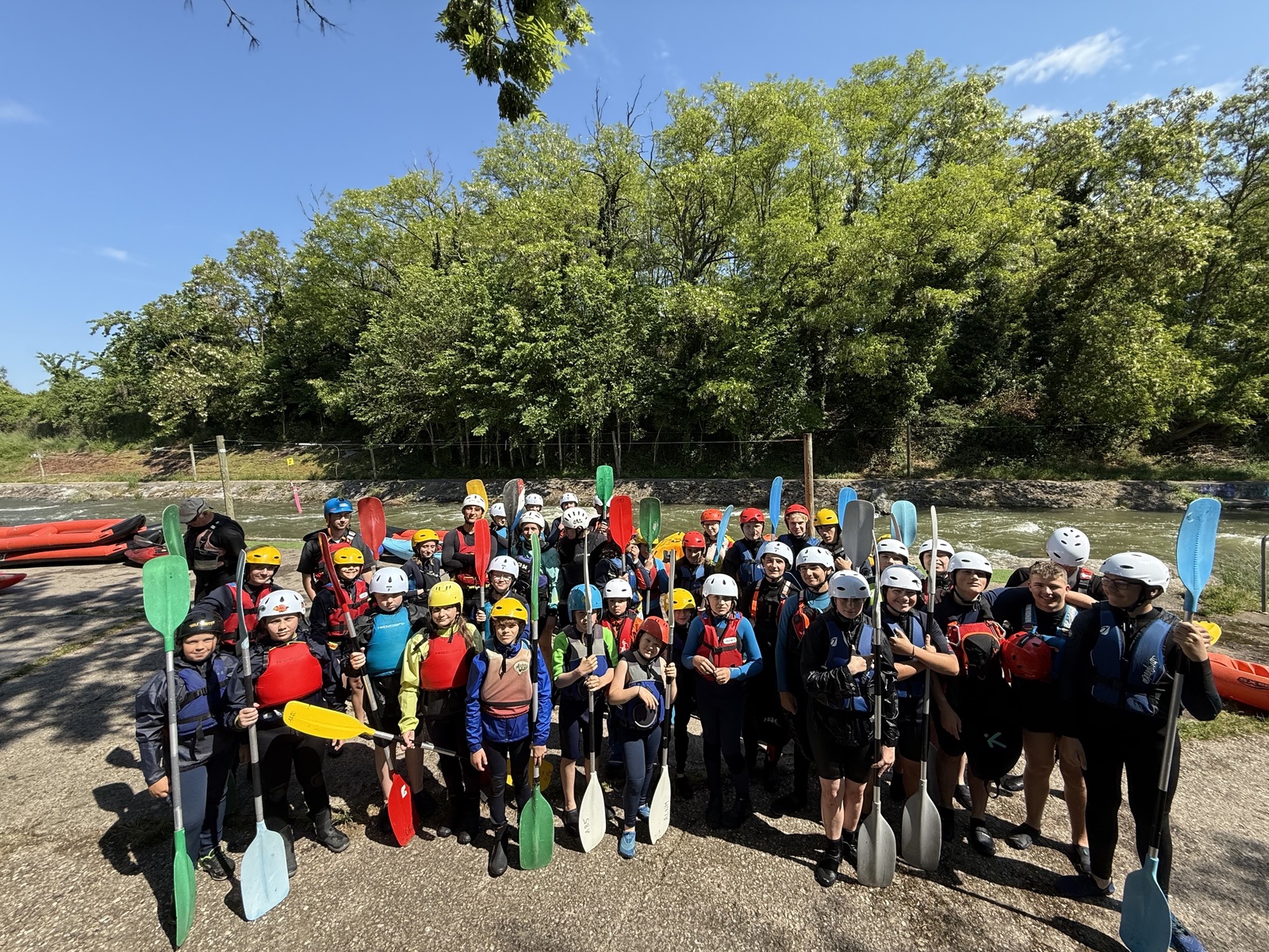 Formation AMFPC Et challenge départemental Kayak  Cross